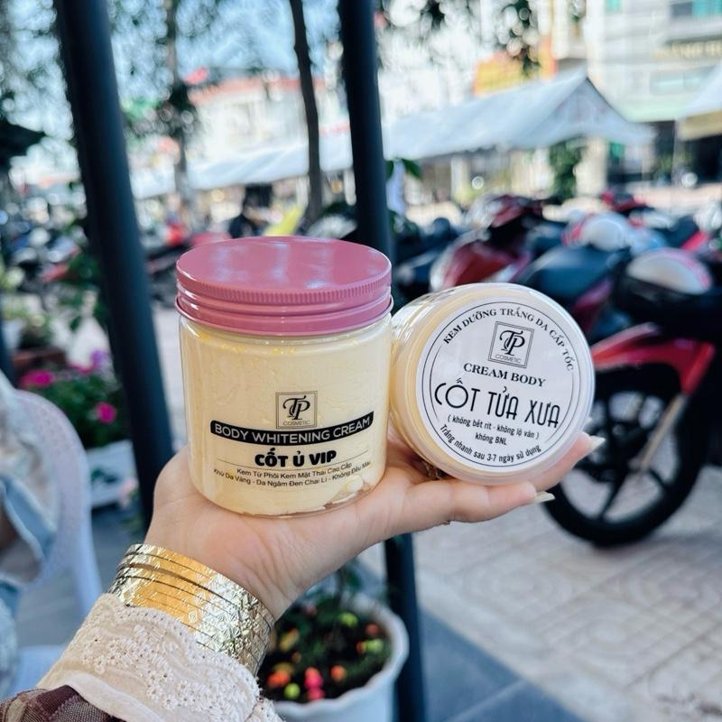 COMBO SIÊU TRĂNG ngày và đêm 230g kem cốt thái tặng 170g kem cốt tửa xưa combo tẩy mạnh cấp tốc( bốc đen khử da vàng )