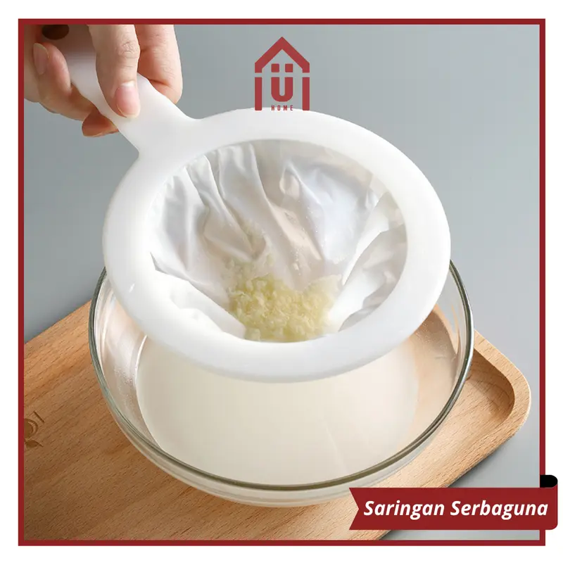 UNISO HOME - SARINGAN KOPI TEH SUSU MULTIFUNGSI / FILTER STRAINER SCREEN COFFEE / SARINGAN BAHAN MAKANAN MINUMAN 2