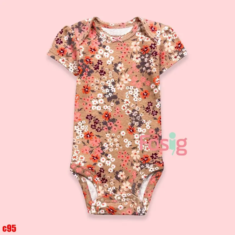 Bodysuit Tay Ngắn, hai dây bé gái Cter50 -C95 link2 5