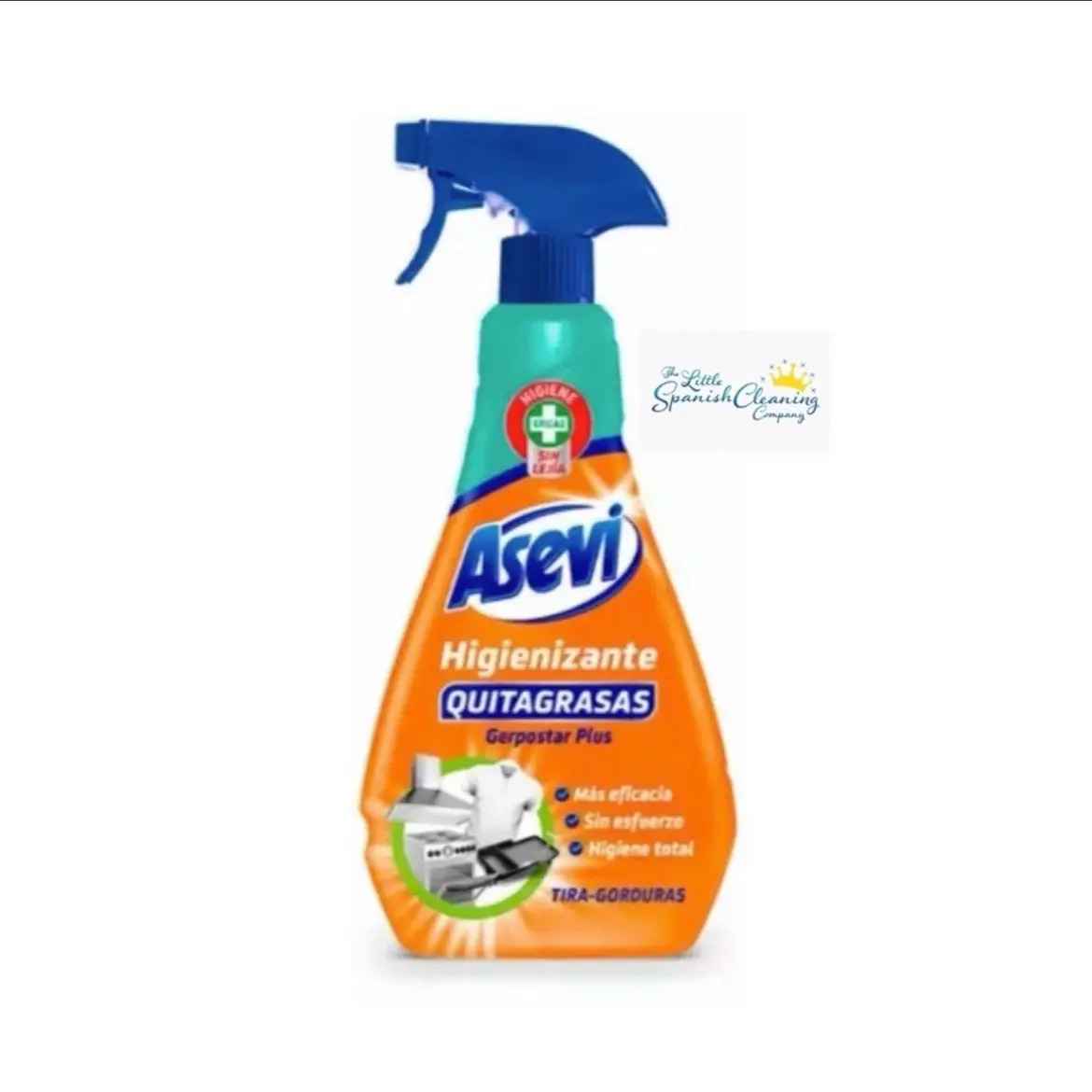 Asevi Quitagrass Hygienic Degreaser Household Spanish Cleaning Fragrance Spray