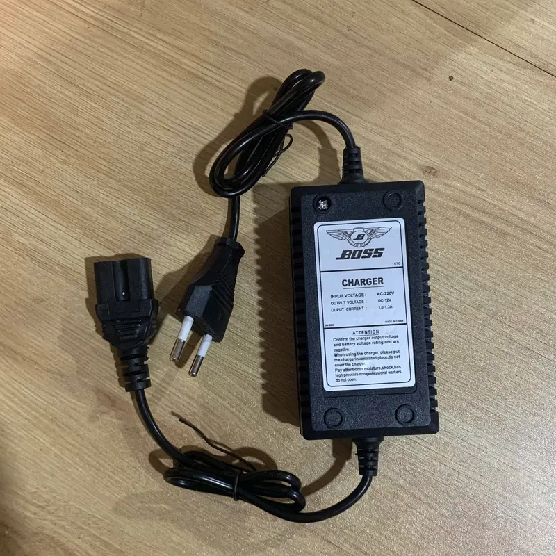 Cục sạc điện tử BOSS 12V 8AH 1.3A - Sạc bình phun thuốc, acquy xe điện, tự ngắt khi sạc đầy 7