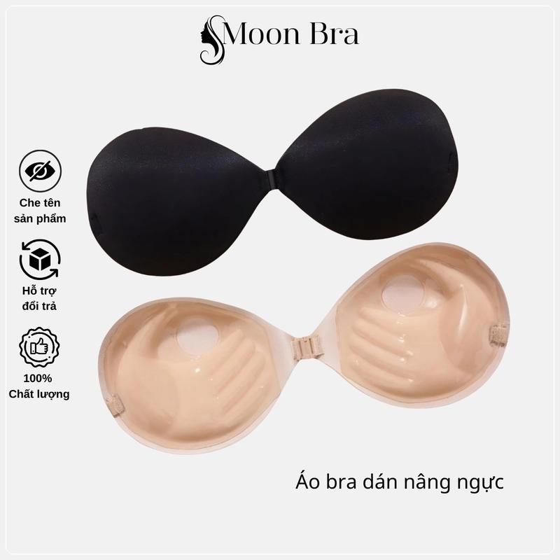   Siêu Sale  ÁO BRA DÁN NÂNG NGỰC SILICON CÀI TRƯỚC KHÔNG GỌNG HÌNH BÀN TAY ADN348 Nữ Women 