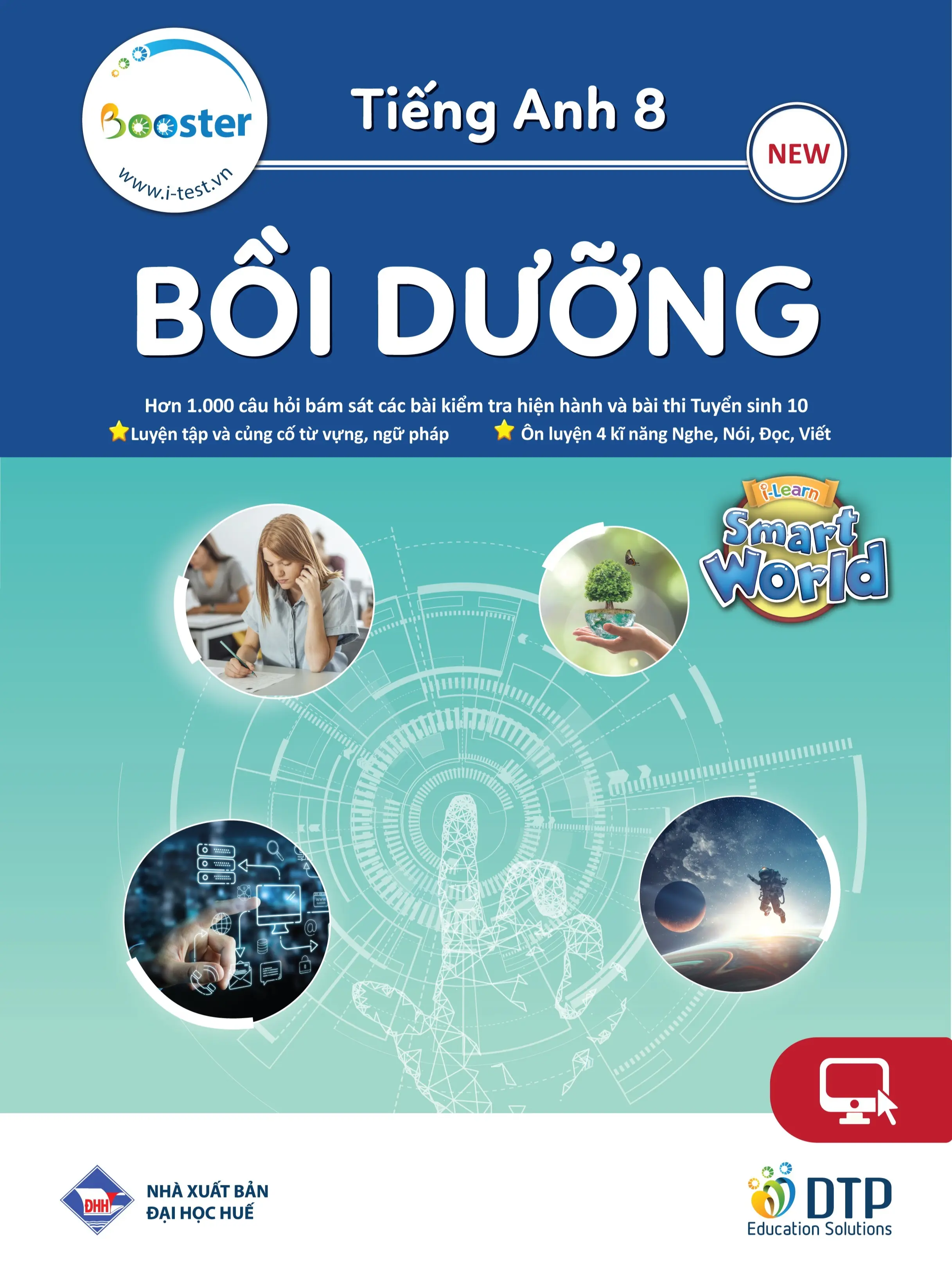 Sách - Dtpbooks - Bồi dưỡng Tiếng Anh 8 i-Learn Smart World