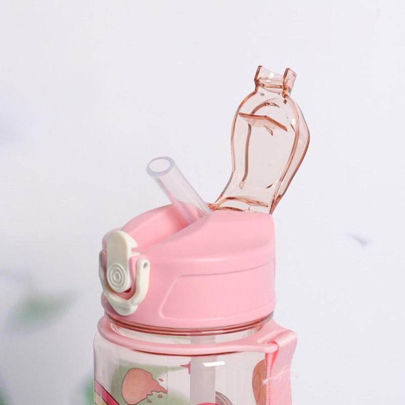 Cốc Nước Phi Hành Gia, Thiết Kế Sáng Tạo, 800ml, Cốc Hoạt Hình, Quà Tặng Giá Trị Cao, Có Ống Hút 4