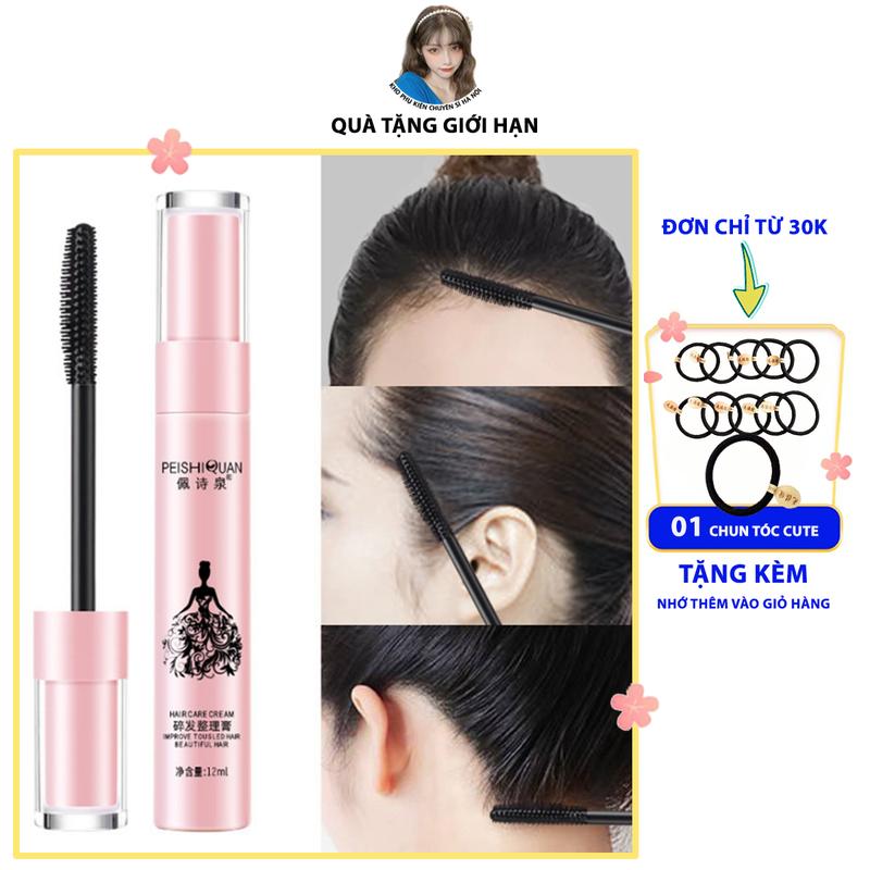 Mascara cây chuốt tóc con vào nếp, cây vuốt tóc mái dành cho nam nữ, gel chải tóc mai vào nếp, keo truốt cố định