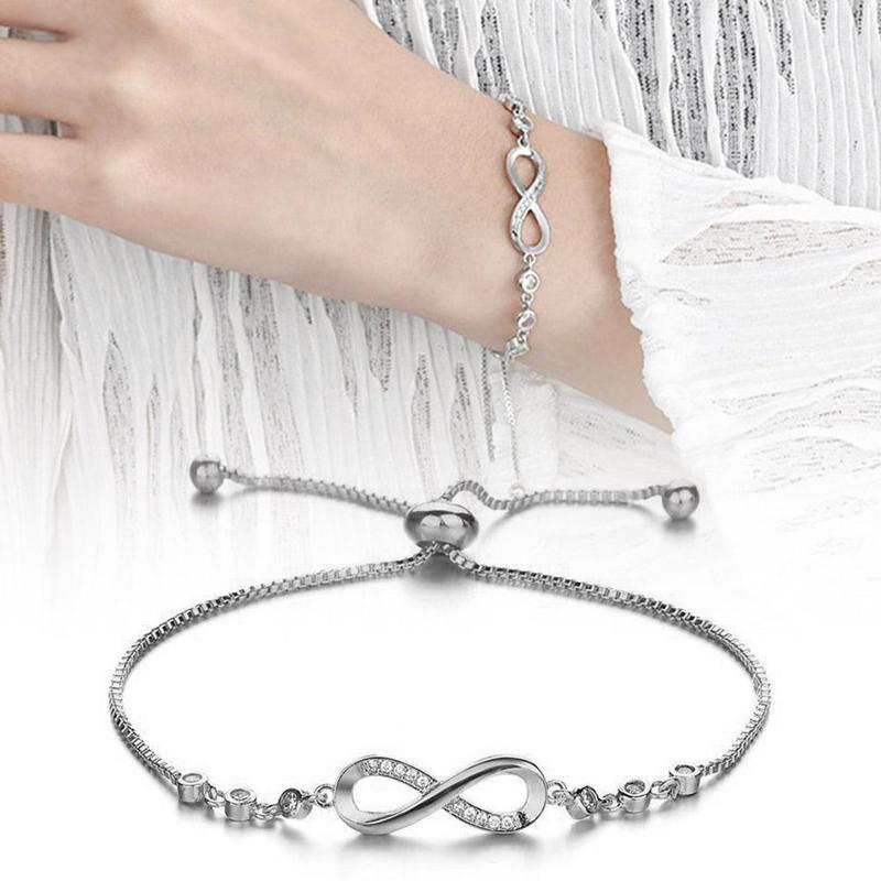 สร้อยข้อมือปรับได้, สำหรับผู้หญิงและผู้ชาย, แฟชั่นประณีต, เหมาะสำหรับนักเรียนหญิง, ของขวัญเพื่อนสนิท 8