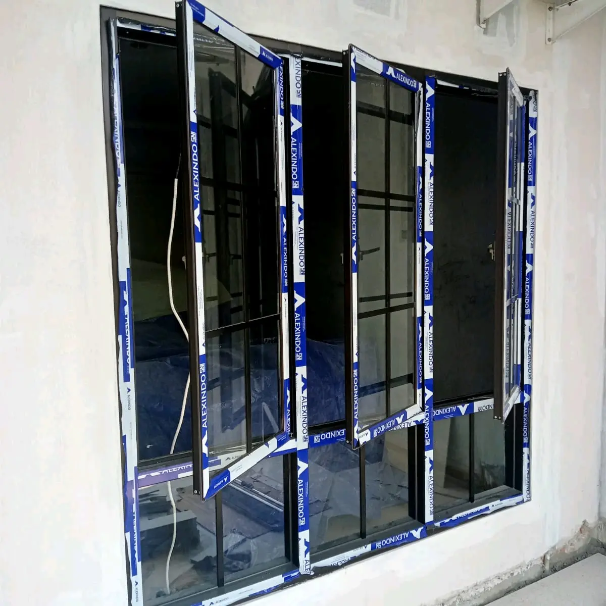 kusen aluminium pintu kamar