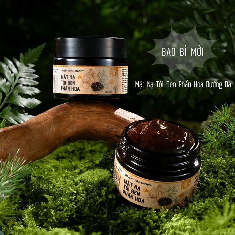 MẶT NẠ TỎI ĐEN PHẤN HOA - THUẬN THIÊN SHOP Mask Dưỡng Da Mặt