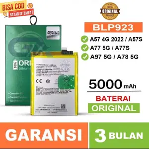 BATERAI BATRAI BATRE Op A57 2022 4G / A77S / A78 5G / A97 5G / BLP923 Original
