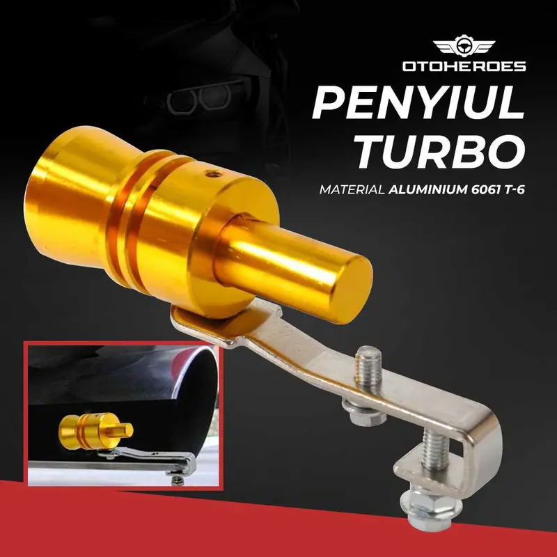 Penyiul Turbo Palsu Knalpot Mobil 0