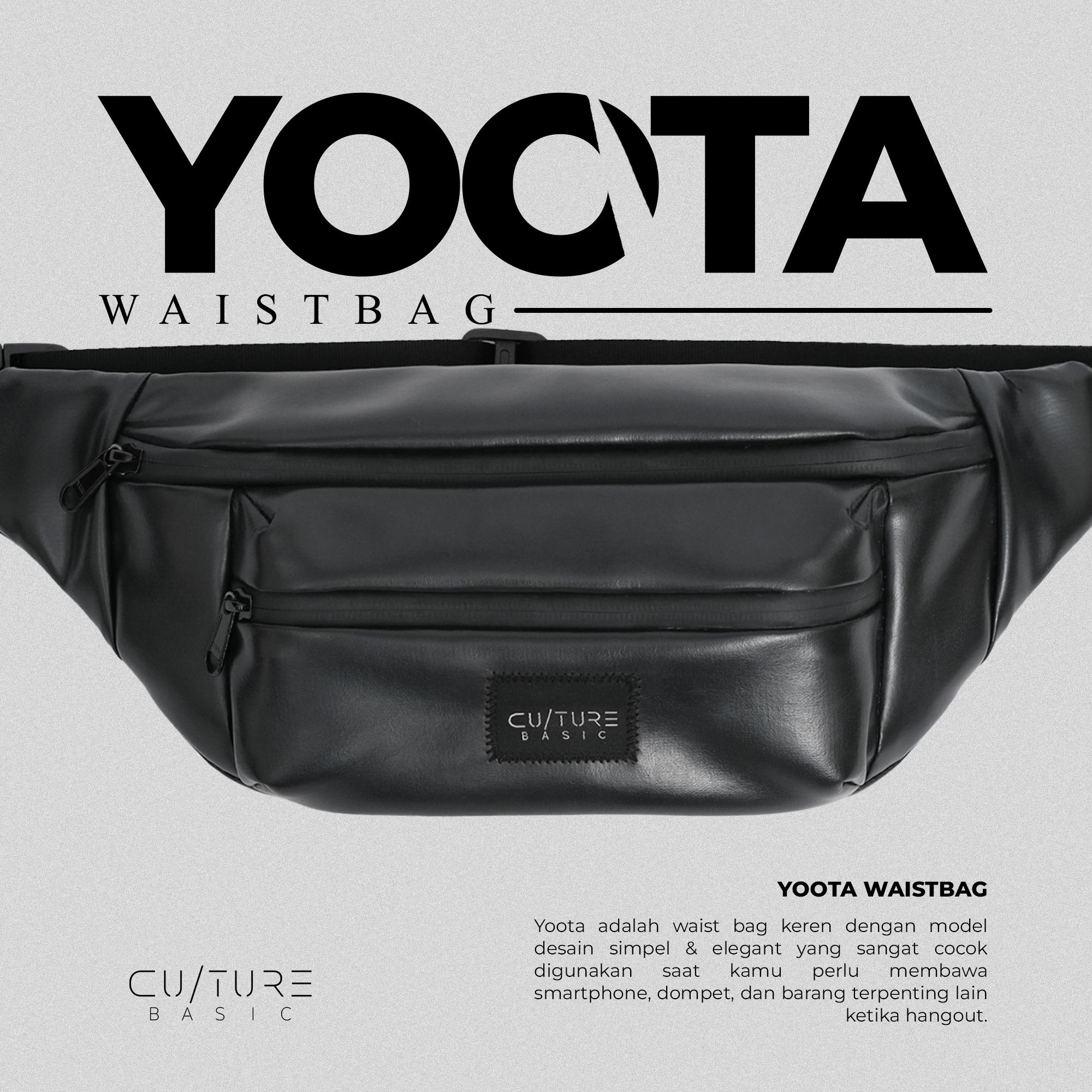 CULTURE BASIC | YOOTA Waistbag Tas Selempang Pria | Tas Pinggang Pria ...