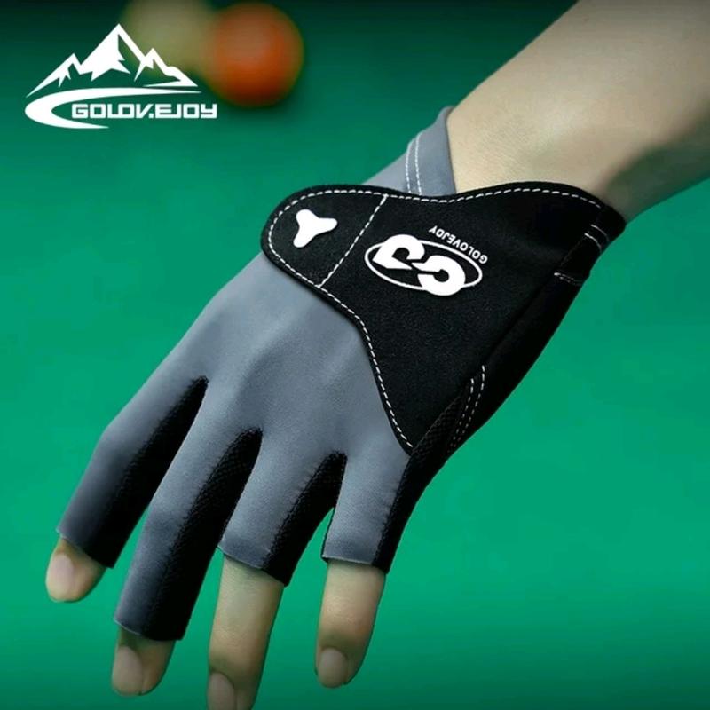 Găng Bida tay trái hở ngón cao cấp siêu mướt (găng tay bi a)