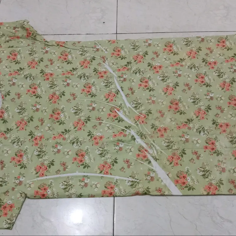 DISKON!!!DASTER LENGAN PENDEK 5PCS 55RB Rayon Motif 4