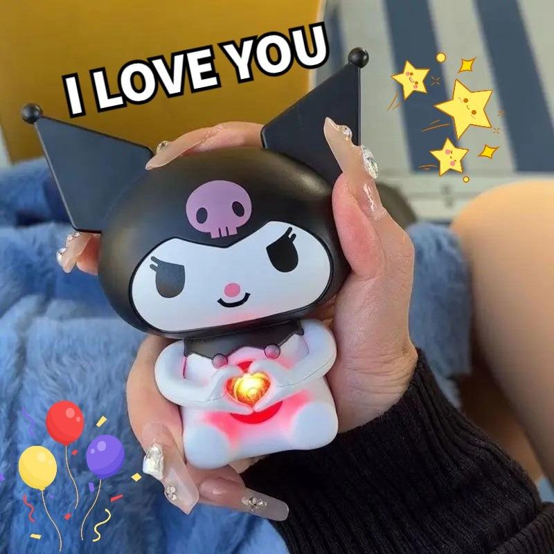 Sanrio Kuromi Hand Heart Gesture Doll Cinnamoroll Cute Cartoon - TikTok ...