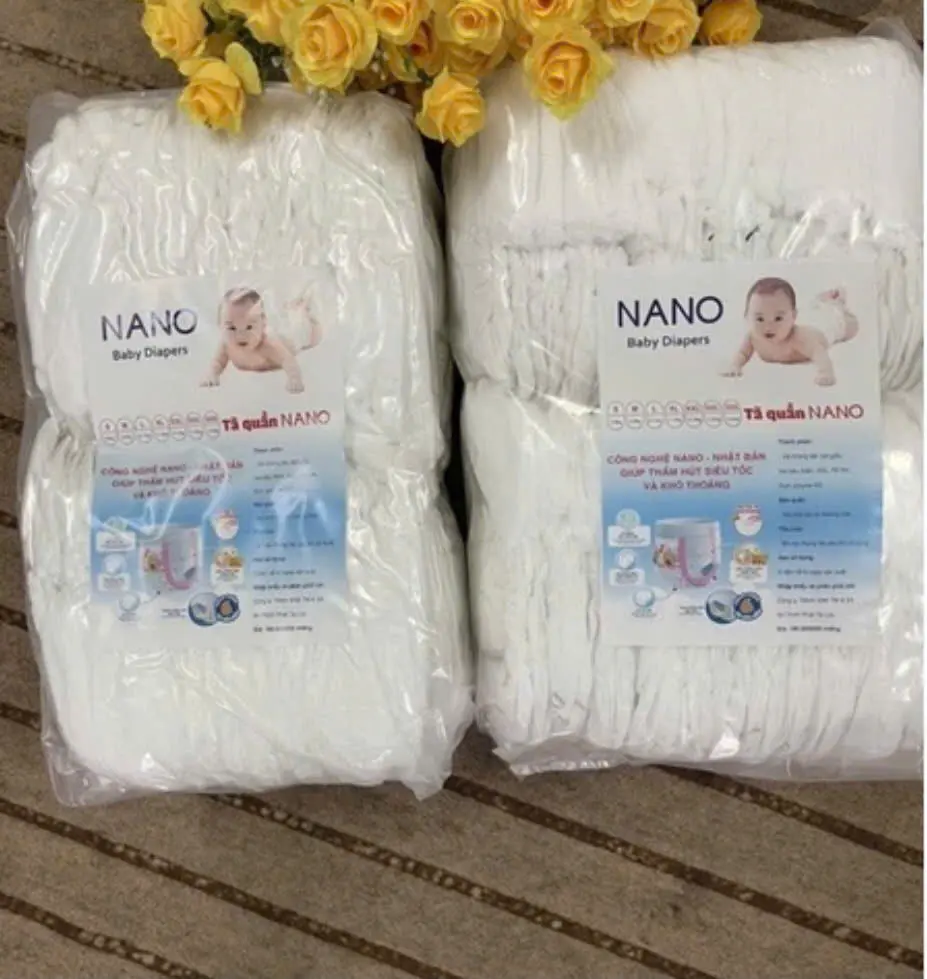 Bỉm quần NANO Baby Full Size S,M-3XL cho bé yêu