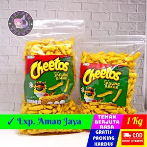 [1Kg] Cheetos Jagung Bakar | Duyung Ngemil - makanan ringan snack kiloan jajanan jadul camilan termurah jajanan murah cemilan sehat