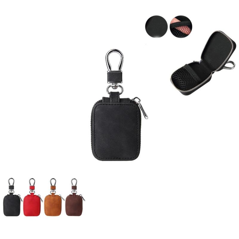 HỘP đựng tai nghe Bluetooh bằng Da chống bụi chống bám nước chống trầy xước Phụ Kiện Bluetooth