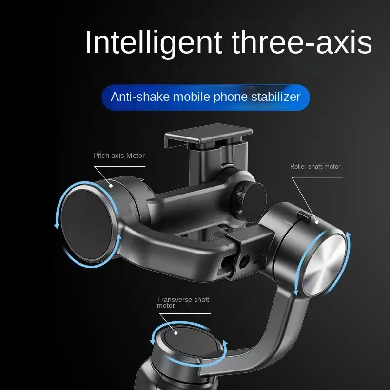 Bộ Ổn Định Điện Thoại Di Động F3, Chống Rung, Ba Trục, Cầm Tay, Video Thông Minh, Thích Hợp Để Chụp Ảnh Trực Tiếp Và Vlog, Dụng Cụ Hữu Ích Selfie Phụ Kiện 1