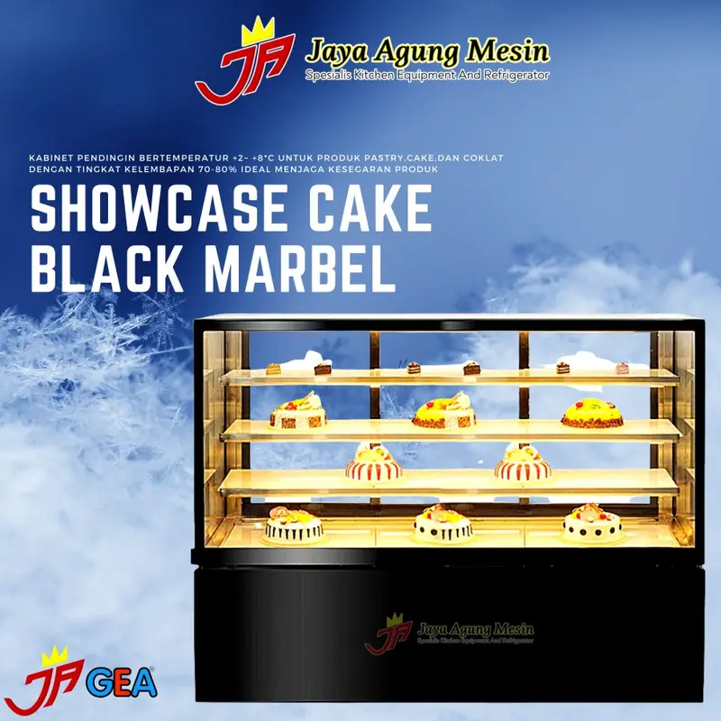 RECTANGULAR CAKE SHOWCASE GEA SR-780V 0