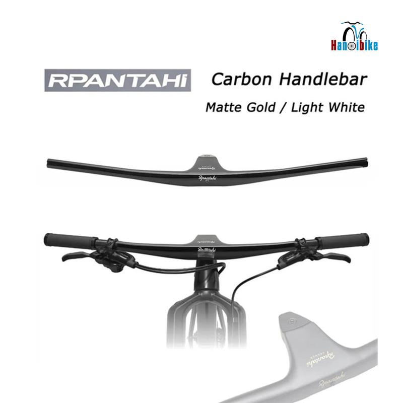 Ghi đông xe đạp MTB carbon liền potang Rpantahi bền đẹp