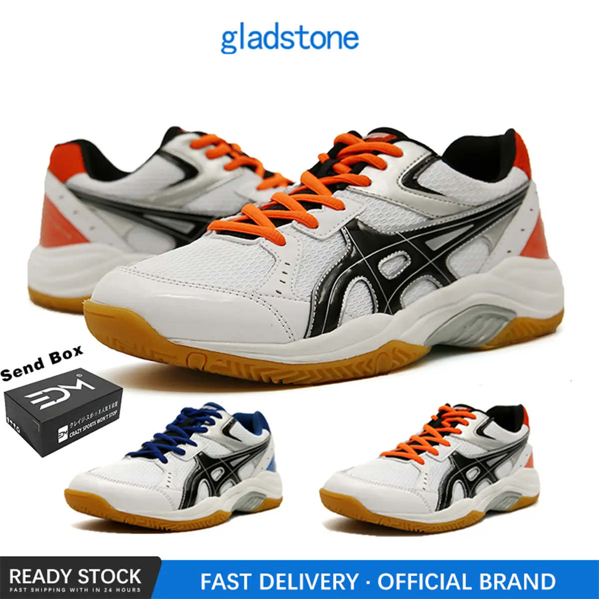 New Volleyball Shoe Low Cut Lightweight Rebound Professional Sneakers Antislip and Wear-resistant Shock Training Shoes Badminton Shoes