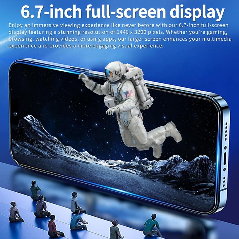 Product Introduction of 2025 Điện thoại thông minh mới i15 phiên bản hiệu suất cao 16+1T 16  pro  max  256gb 2