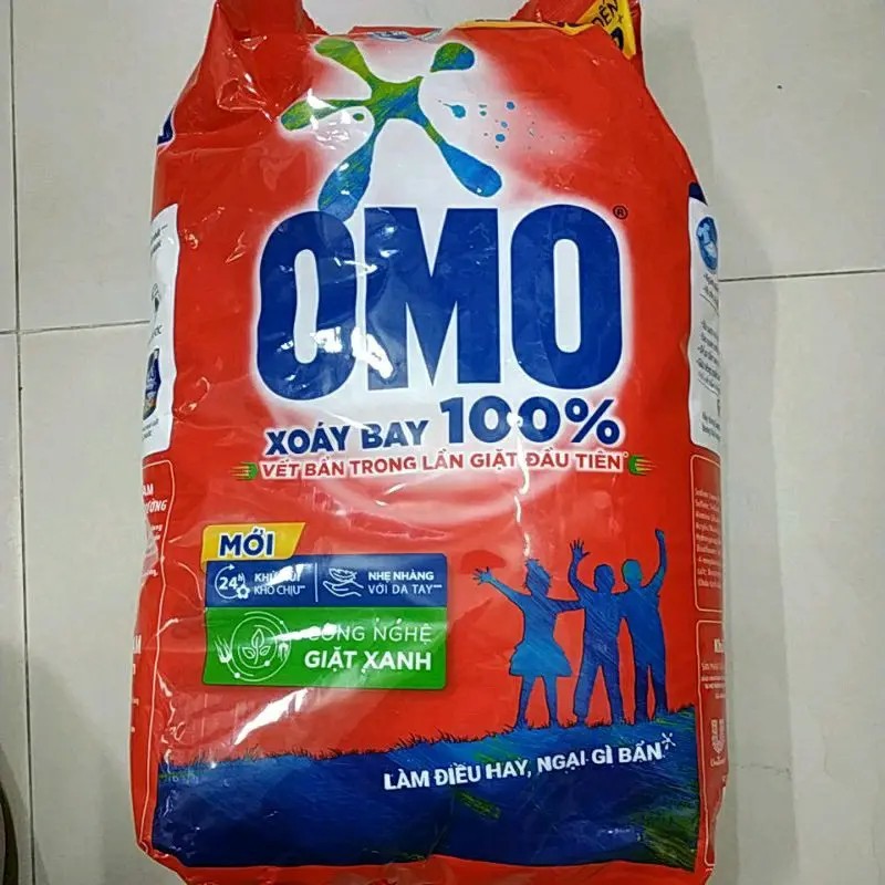 BỘT GIẶT TAY SIÊU SẠCH OMO 5,5KG NGÂM SẼ XOÁY BAY MỌI VẾT BẨN 0