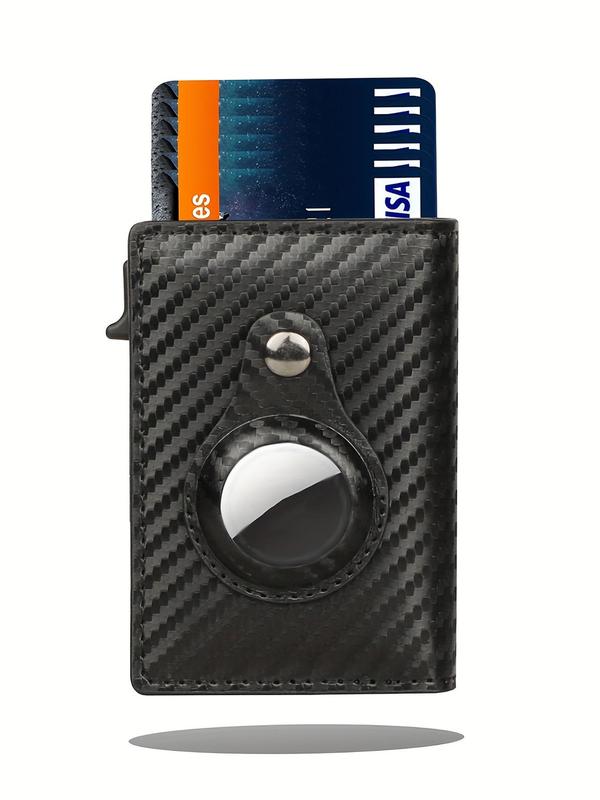 Men's Business Minimalist Pu Leather Wallet, Simple Style Magnetic Card Holder for Men, Trendy Wallet for Work & Daily Use As Gift for Boyfriend  for Outdoor 2