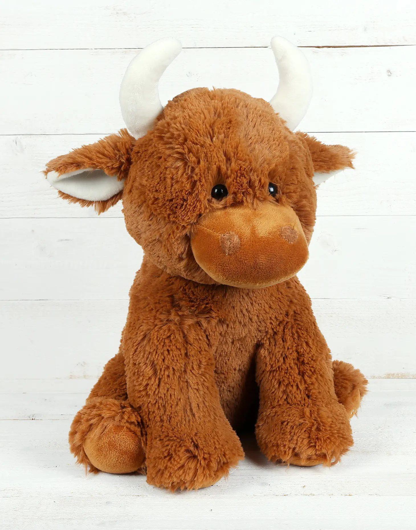 Official Jomanda Large Highland Cow Brown Soft Toy #SofterThanASoftThing