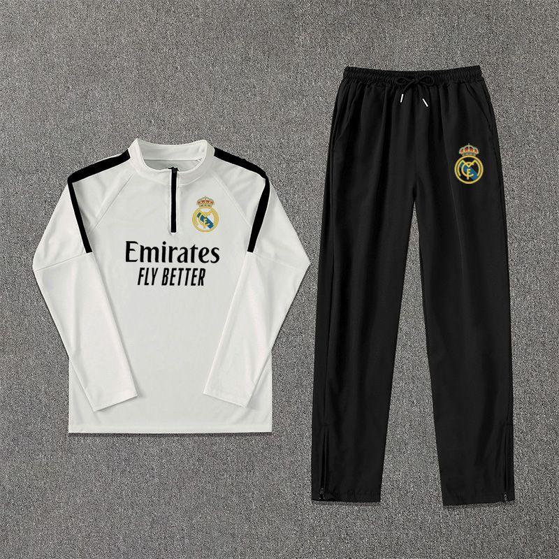 Bộ Đồ Tập Bóng Đá Cho Nam, Có Barcelona Và Real Madrid, Trang Phục Thể Thao Chạy Bộ Cùng, Áo Dài Tay Và Quần Dài Có Khóa Kéo, Thích Hợp Cho Mùa Giải 2024 Sport Top Thể Dục Tập Thể Dục Tập Gym Sport Top áo  thun nocturnal jersey quần  áo domin