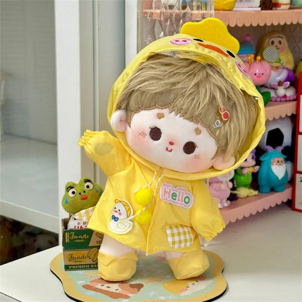 Birthday Gift Outdoor Raincoat Doll Clothes Changing Dressing Game Replacement Outfit Dolls Clothing Set Cosplay Doll's Accessories