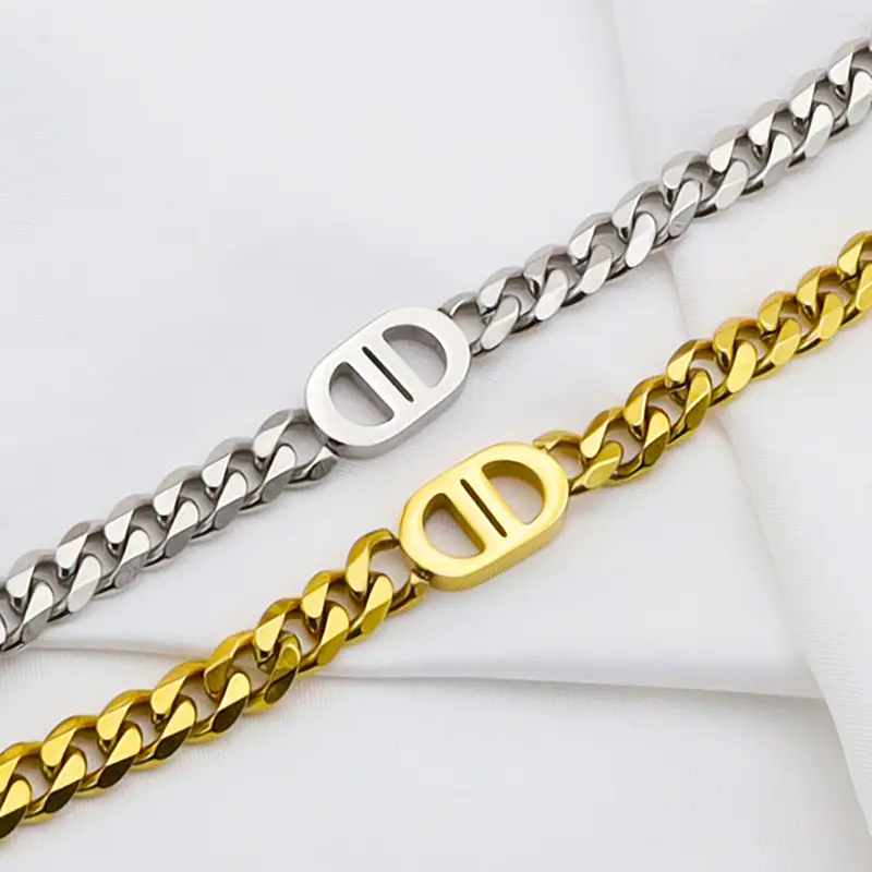 Kalung Titanium Wanita DD Anti Karat Dan Tidak Luntur jewellery rantai 7