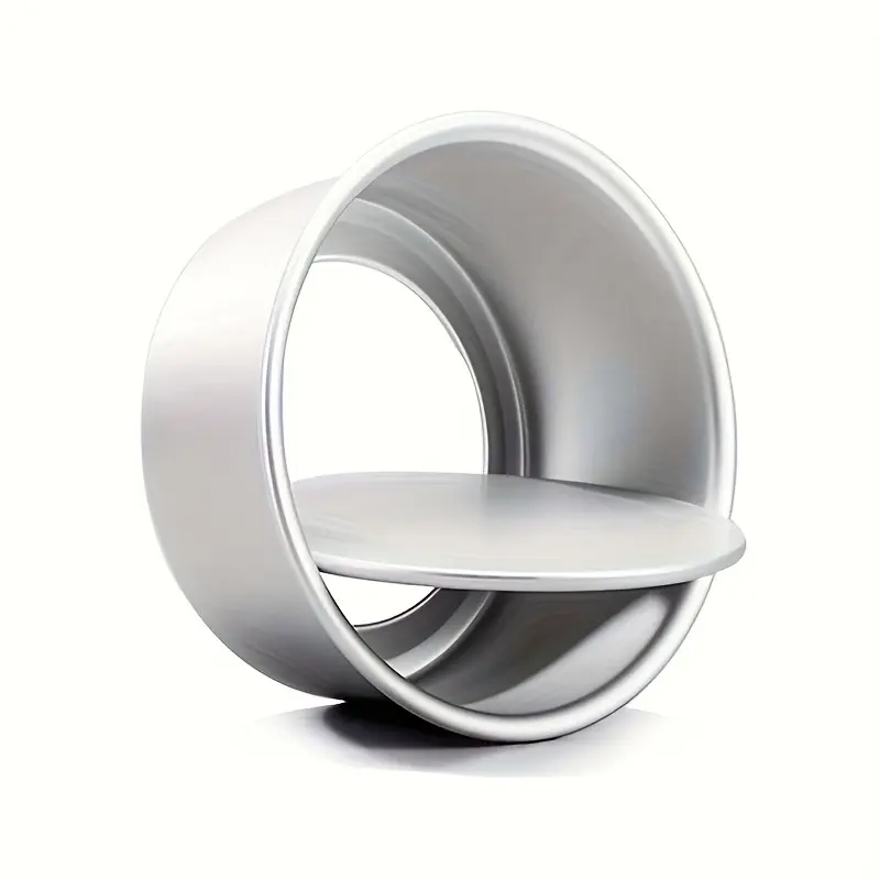 3pcs Cake Pan Set 10.16/15.24/20.32cm Aluminum Cake Molds, with Removable Bottom Round Cake Baking Pan Kitchen Tools 3