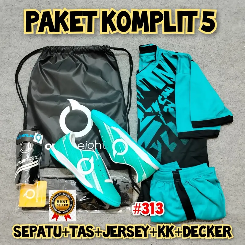 Paket Komplit Sepatu Futsal legion lv3 terbaru dan bekualiatas 3