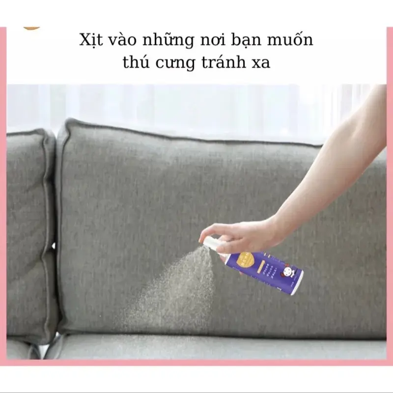Xịt xua đuổi chó mèo thú cưng tránh xa 0