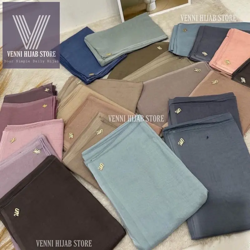 PARIS ORI UMAMA SCARF Square Voal Jilbab 0