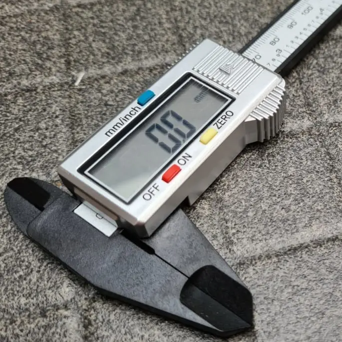 JANGKA SORONG SKETMAT SIGMAT DIGITAL VERNIER CALIPER CARBON LCD SCREEN - 1