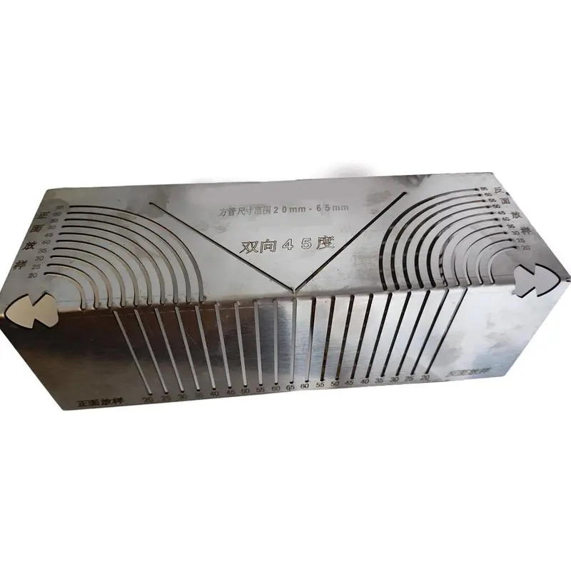 Công cụ vẽ, Ống vuông đa chức năng, Góc tròn, Thước vẽ nhiều chức năng 1