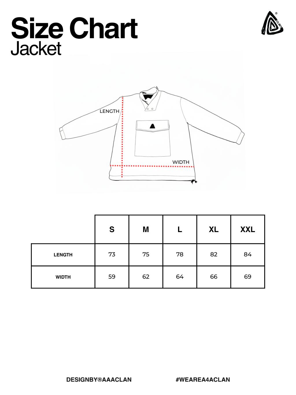 AAA Clan - Jaket Windbreaker Asymmetrical