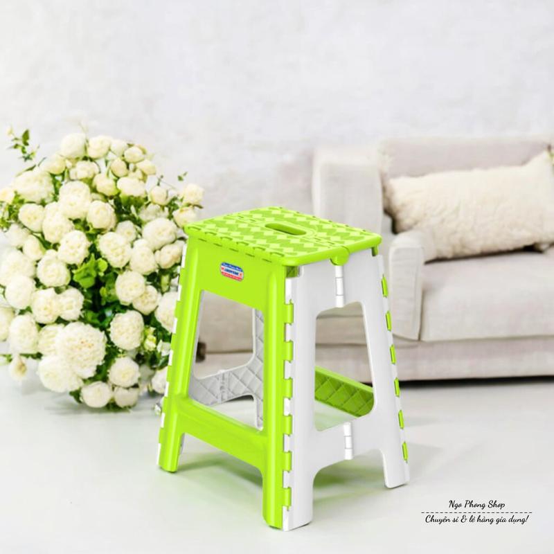 Ghế cao xếp Duy Tân 0943. Ghế nhựa gấp gọn, chắc chắn, tiện lợi. Tối ưu mọi không gian sống. 2