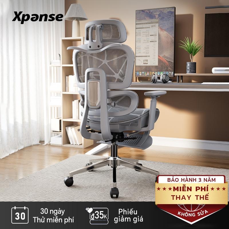 【Xpanse LS900 ghế công thái học Nâng cấp chân thép chịu tải 280KG đệm ngồi có thể điều chỉnh ghế văn phòng