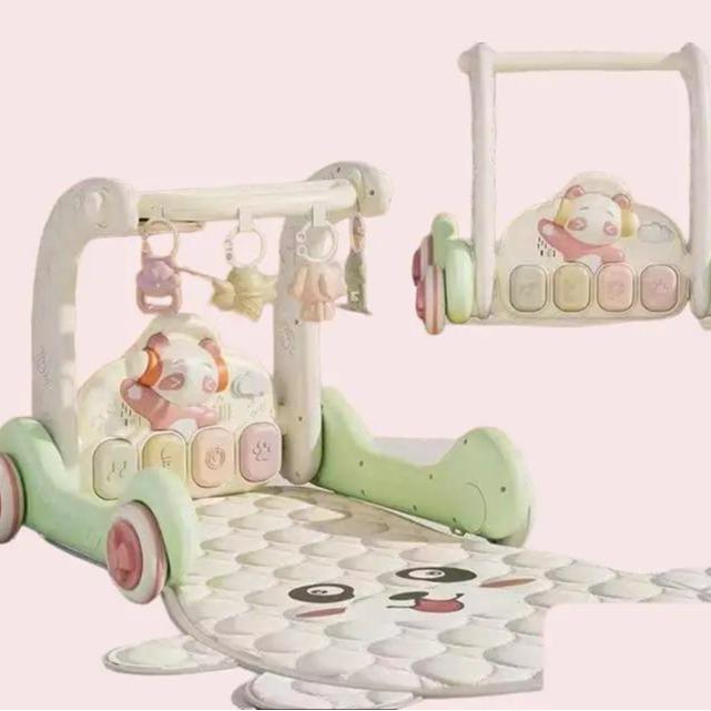  Thảm phát nhạc kiêm xe tập đi 2 trong 1 là sản phẩm đa năng xe tập đi cho bé  chữ u baby walker xe  tron 