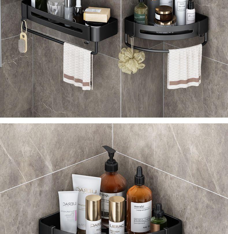 Product Introduction of [ 285k Positive Reviews] No-Drill Bathroom Storage Rack Toilet Bathroom Triangle Rack Kitchen Washroom Wash Basin Wall-Mounted Storage 17