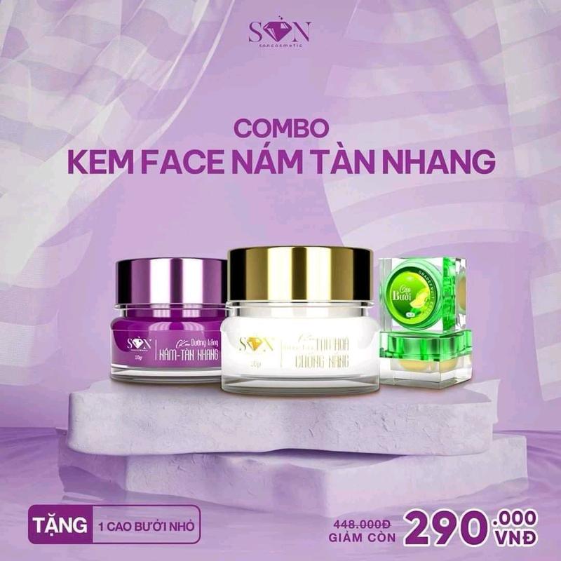 BỘ ĐÔI KEM FACE SON NÁM TÀN NHAN NGUYỄN TIÊN Làm Đẹp Da Women Skincare