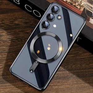 Funda protectora magnética con protector de lente de cámara, funda duradera para Samsung Galaxy A56 A36 A26 A16 A55 A35 A25 A15 A05S 5G, cubierta