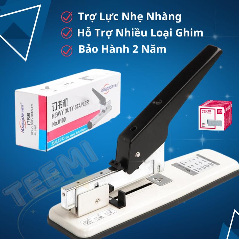 Dập Ghim To 100 tờ - 240 tờ , Bấm Ghim Giấy Loại To Chuyên Dụng