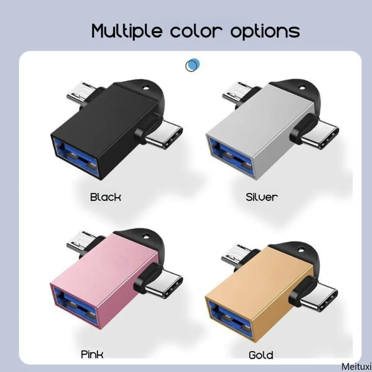 Type-C to USB Female 3.0 Adapter - Three-in-One Adapter, Suitable for U Disk.dsa