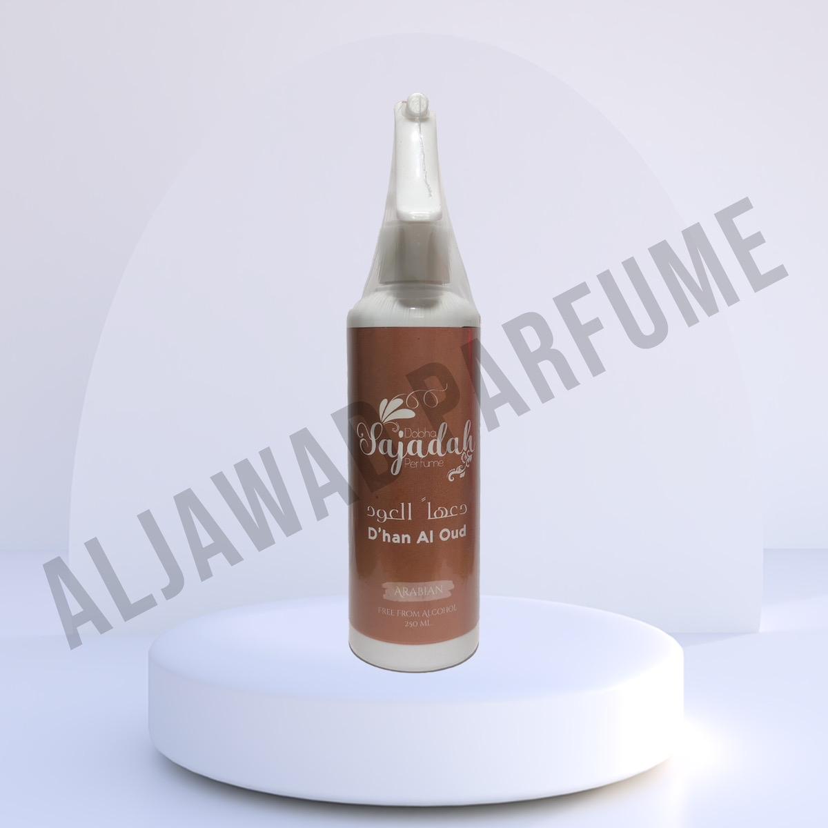 Al jawad Parfume sajadah by dobha 250ml Perfume Woody Oud Floral Spicy Sandalwood Aroma Segar untuk Ibadah di Masjid atau Rumah