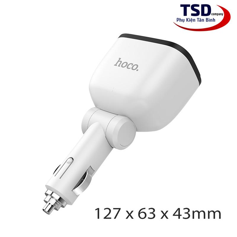Tẩu Sạc Ô tô Đa Năng Chia Tẩu Hoco Z28 Chính Hãng 1