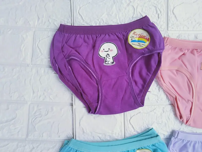 cd anak permpuan ketis Katun Cewek Motif Fashion Perempuan 3